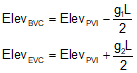 BVC EVC elev 